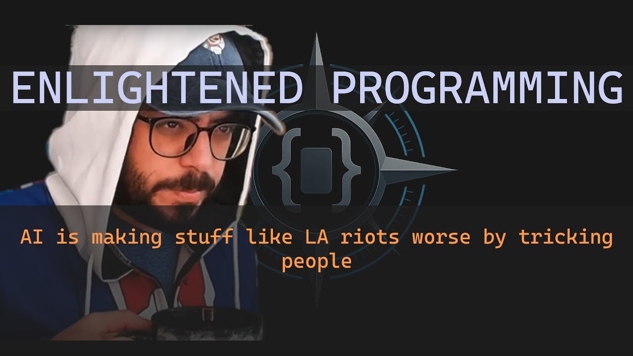 AI is making stuff like LA riots worse by tricking people?