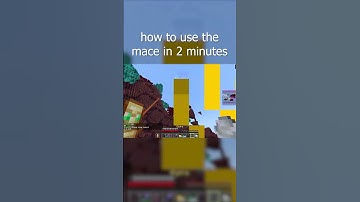 How To Master The Mace In 2 Minutes #minecraft #mace #tutorial