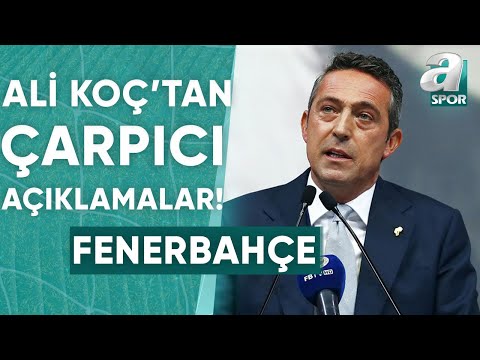 Ali Koç: 60. Dakikada İsmail Kartal'a ''Takımı Sahadan Çekebilirsin'' Mesajını İlettim / A Spor