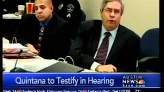 Quintana testifying in hearing