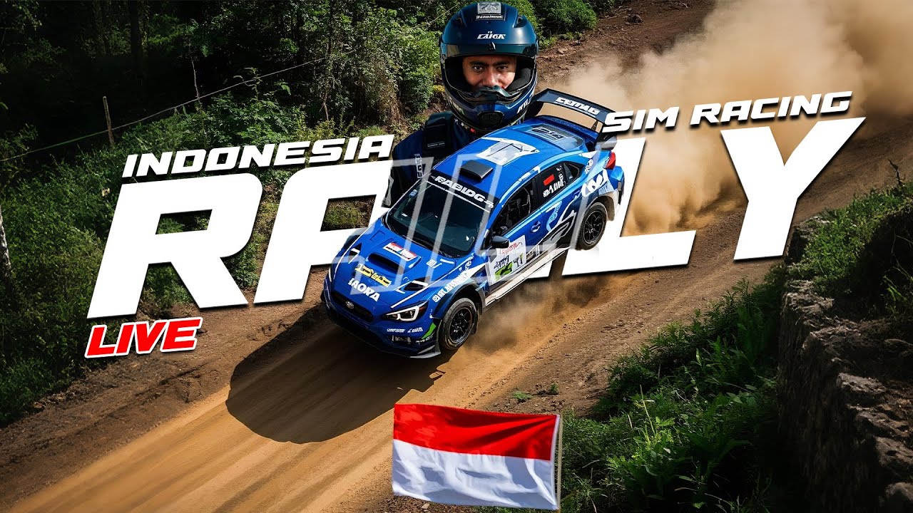 [VERTIKAL LIVE] SIM RACING RALLY | SPRINT RALLY INDONESIA!!! - YouTube