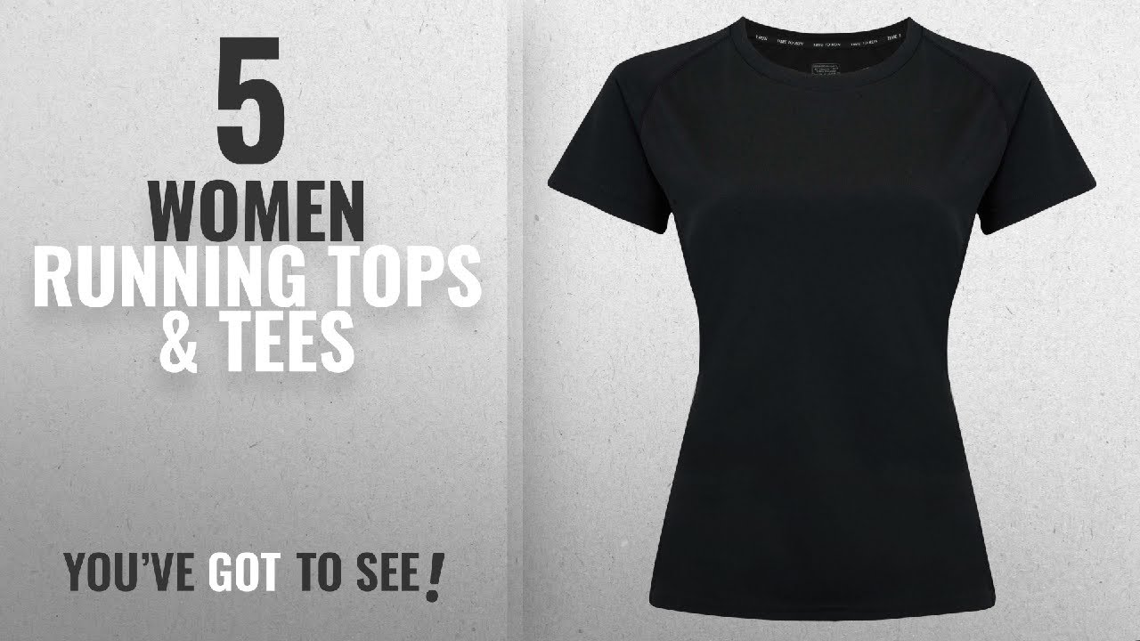 Top 10 Women Running Tops & Tees [2018]: Time To Run Women's Favourite Short Sleeve Running Gym T