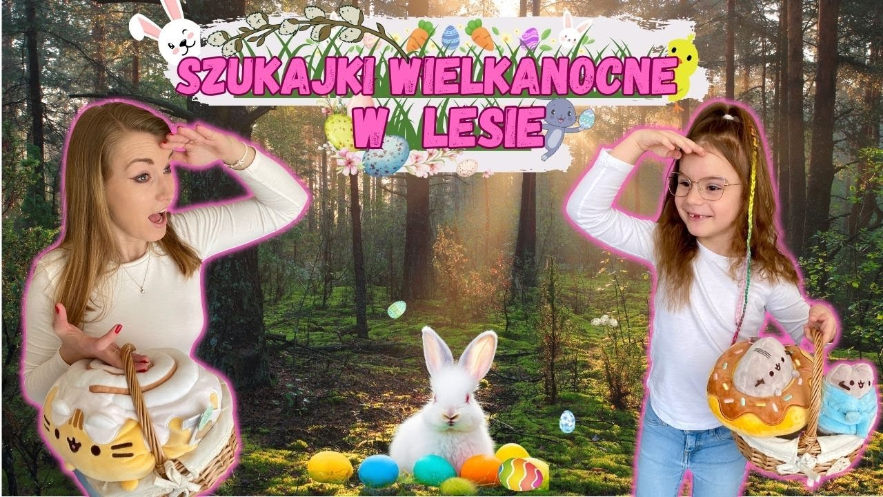 Szukajki wielkanocne w lesie🥚🐣 Co nam przyniósł zajączek?🐰