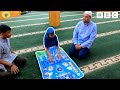 Interactive prayer mat made in the UK goes VIRAL around the world - BBC | Sunday Morning Live