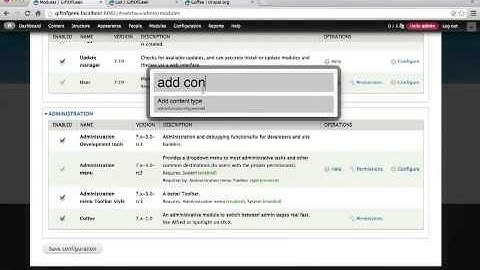 12. How to use the Coffee module (a Drupal how-to)