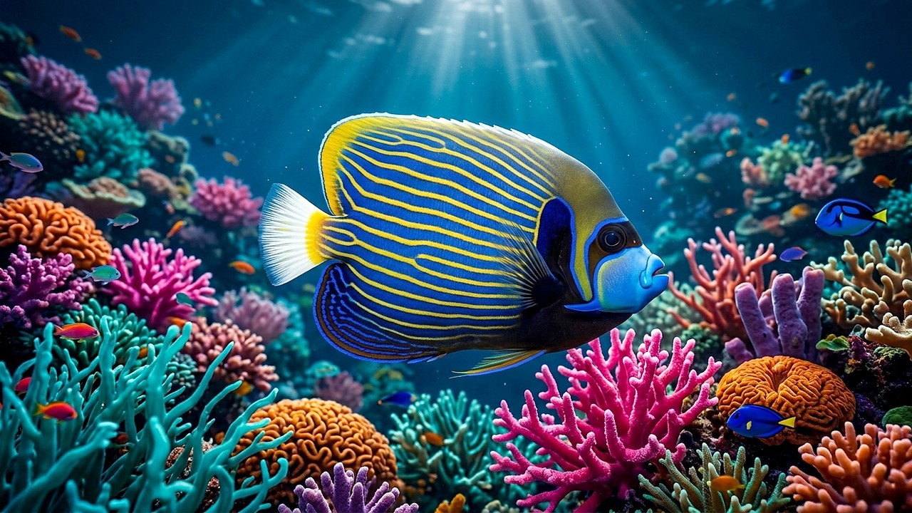 Смотреть «The Best 4K Aquarium - 🌌 Celestial Ocean Haven with Shimmering Coral Reefs & Deep Sea Peace» на YouTube Смотреть «The Best 4K Aquarium - 🌌 Celestial Ocean Haven with Shimmering Coral Reefs & Deep Sea Peace» на YouTube