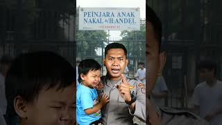 TIDUR SIANG YA NAK . JANGAN MAIN LAYANGAN .#memes #meme #polisi #anak #fypシ゚viral #ai #shortvideo