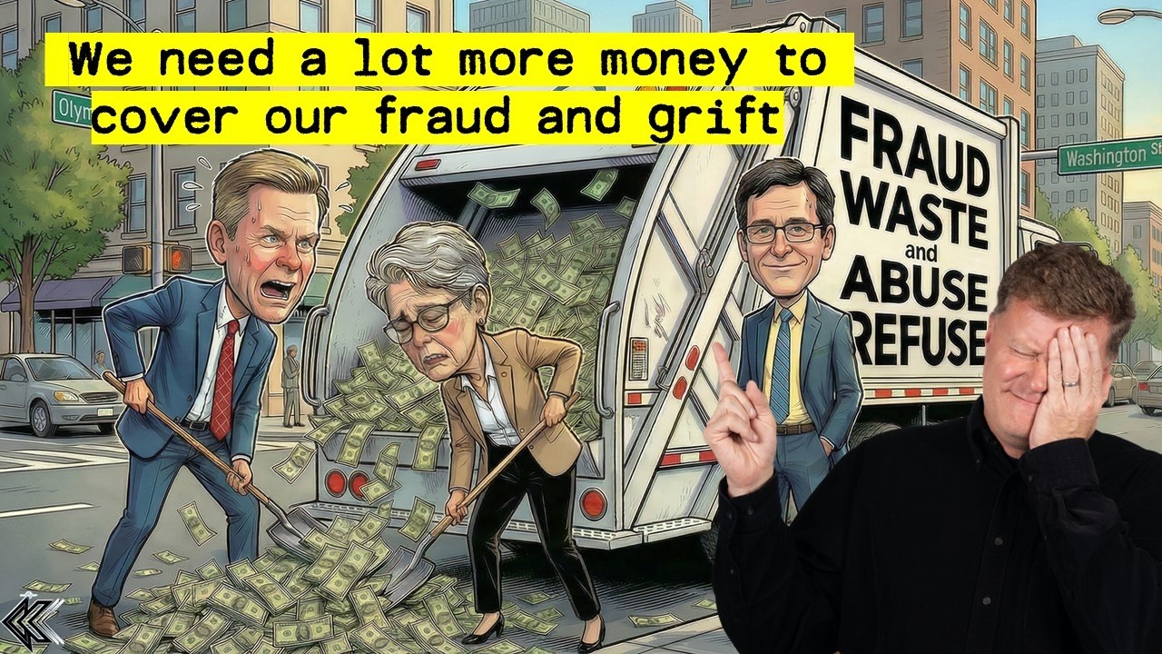 WA State Dem's Insatiable Greed Rams Income Tax Through to pay for party grift and fraud...