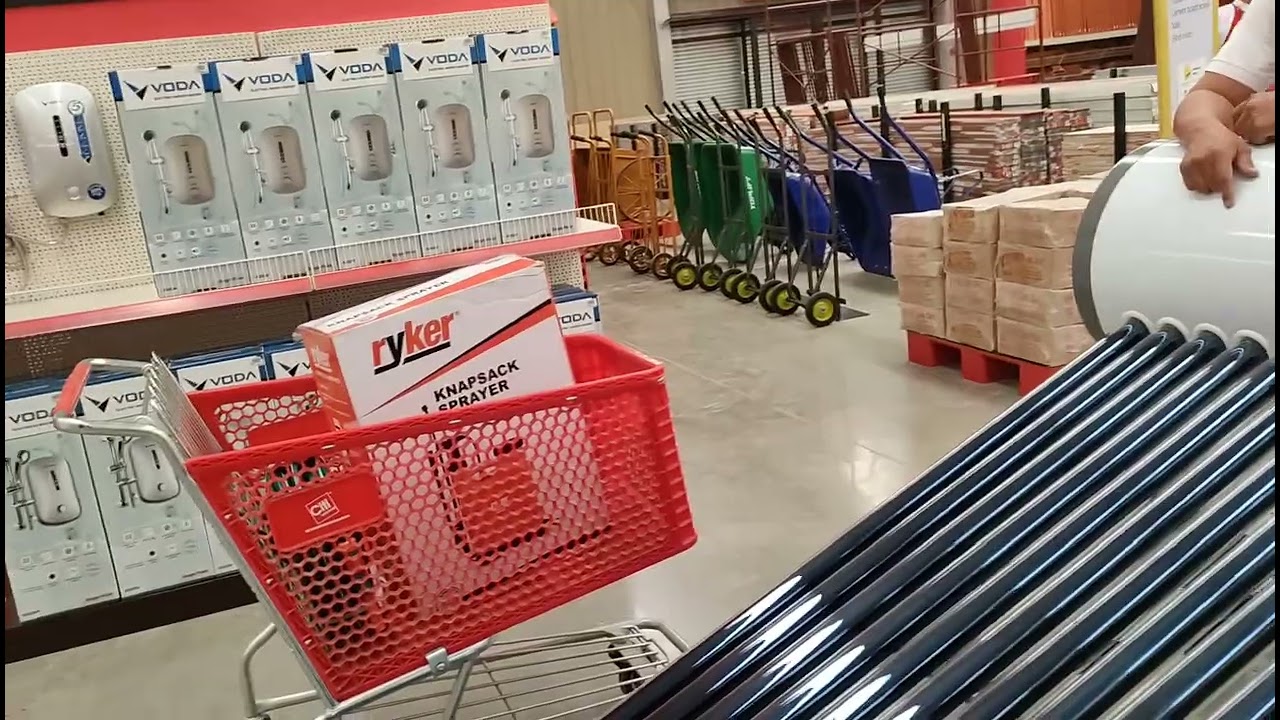 Solar water heater by VODA 49k YouTube