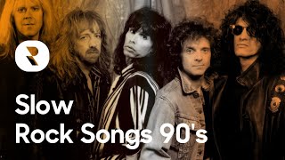Slow Rock Songs 90's 🎸 Best Slow Rock 1990 Hits