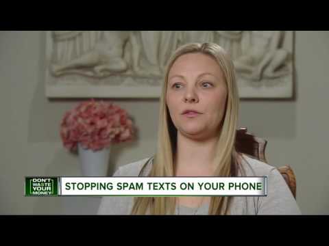 Stopping spam texts on your phone