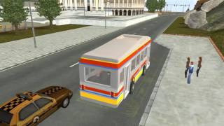 Bus Driving: 3D Simulation Gameplay (Android) screenshot 3