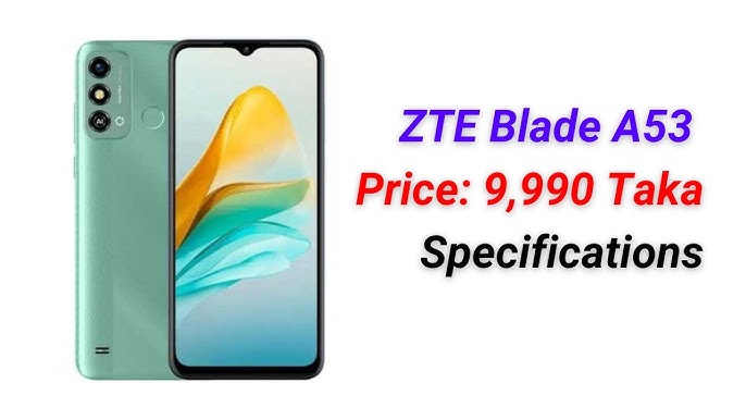 ZTE Blade A53 Pro - 6.52 Inch Display - 4GB RAM - 64GB ROM