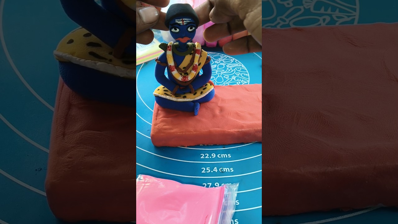 mahadev ji clay art murti