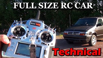 Full size RC Car Technical