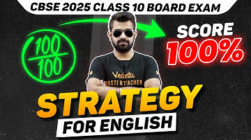Strategy to score 100% in English CBSE 2025 Class 10 Board Exam🔥 Shimon Sir