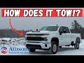 2024 chevy 2500 66l gas with new 10 speed allison transmission  full towing review