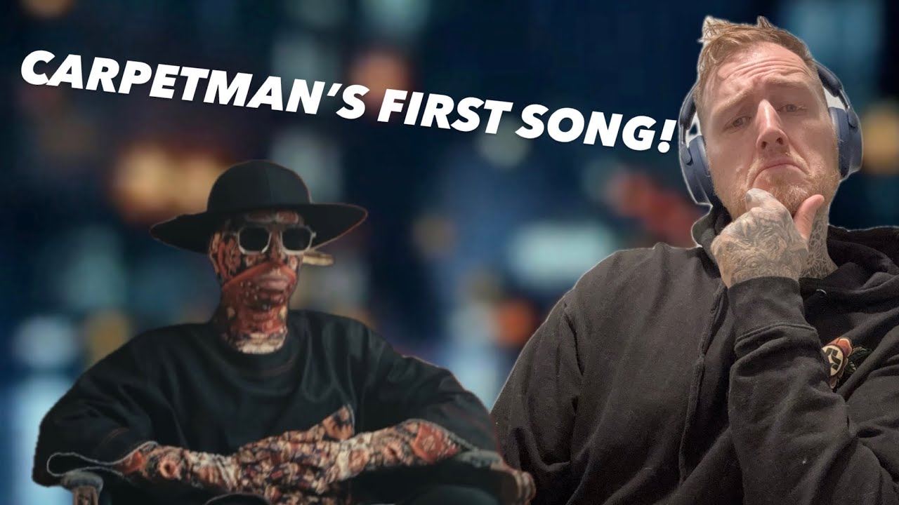 Carpetman – Live Without a System  First Time Reaction (His VERY First Song!)