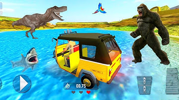 ✅Offroad Tourist Tuk Tuk Games -#8 Auto Rickshaw Racing Taxi - New Games 2022 - Android GamePlay