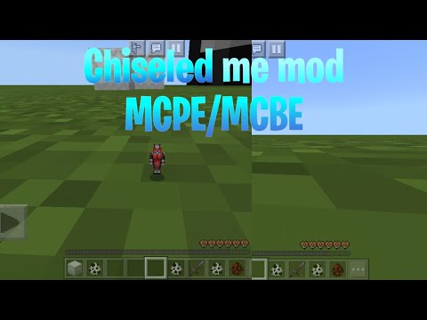 Chiseled Me PE addon 