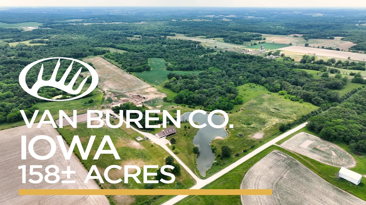 Van Buren County, IA 158± Acres YouTube