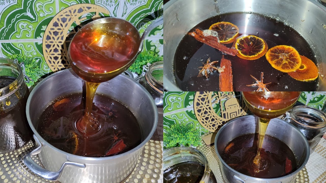 طريقة عمل عسل منزلي ناجح/100% ب3 مكونات فقط 🍯قوام ثقيل مثل الأصلي
