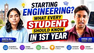 What Every Fresher Should Know in 1st Year? | Coding, DSA, Hackathons & More | Q&A 2026