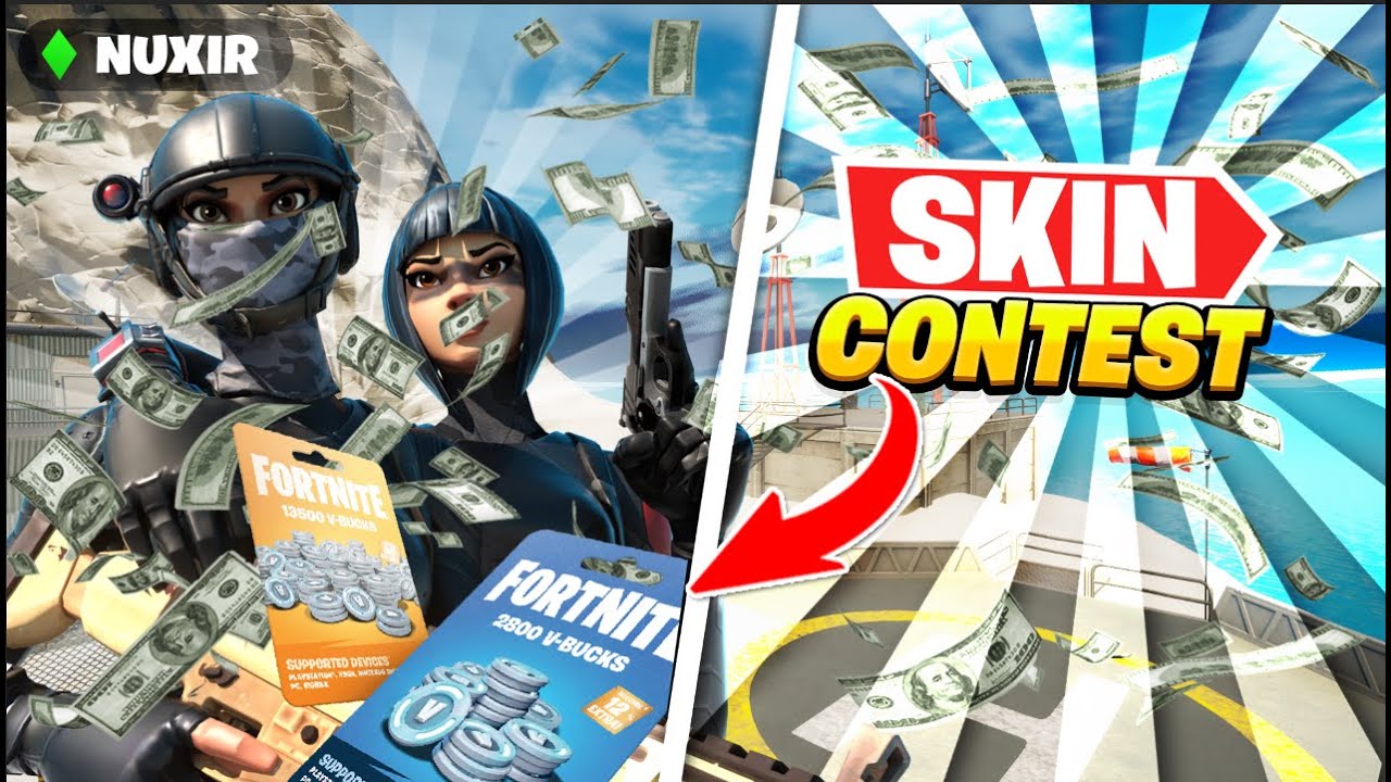 Skin In The Game Deutsch SKIN CONTEST *Live* Deutsch🔥| Custom Games | Fortnite Community Games 🎮