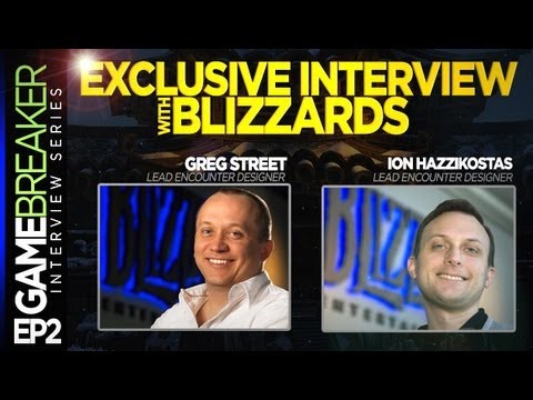 GameBreaker (Interview Series) Ep2: World of Warcraft Ion Hazzikostas and Greg Ghostcrawler Street!