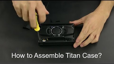 How to Assemble Titan Case for LattePanda 3 Delta?