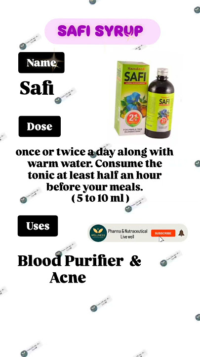 Safi Syrup