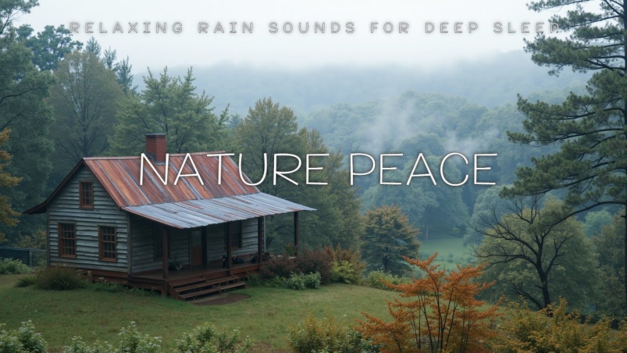 Cozy Cabin Rain & Thunder ASMR | Relaxing Sounds for Deep Sleep ...