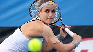 Nicole Gibbs V Kristina Mladenovic Highlights 2R Australian Open 2016