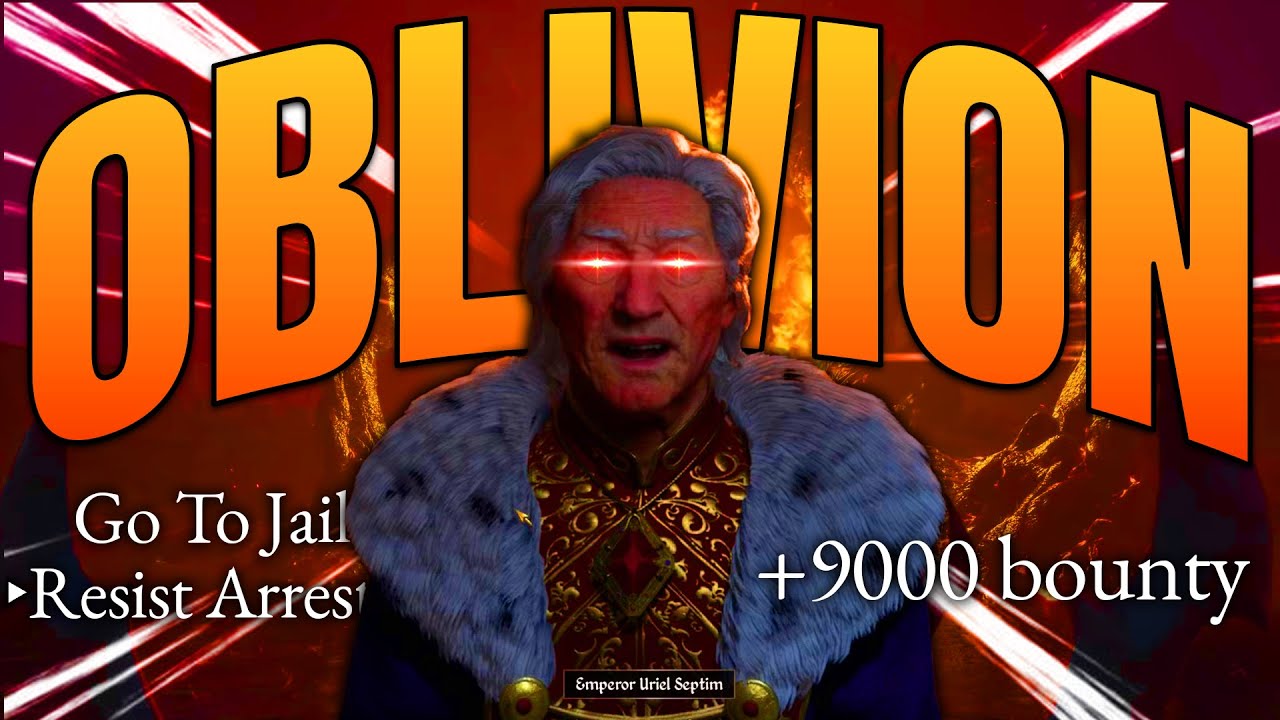 How Not To Play Oblivion