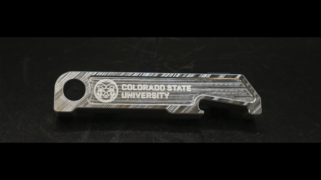 CSU Aluminum Bottle Openers | CSU Rapid Prototyping Lab