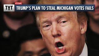 Trump's Attempt To Throw Out Michigan Votes IMPLODES