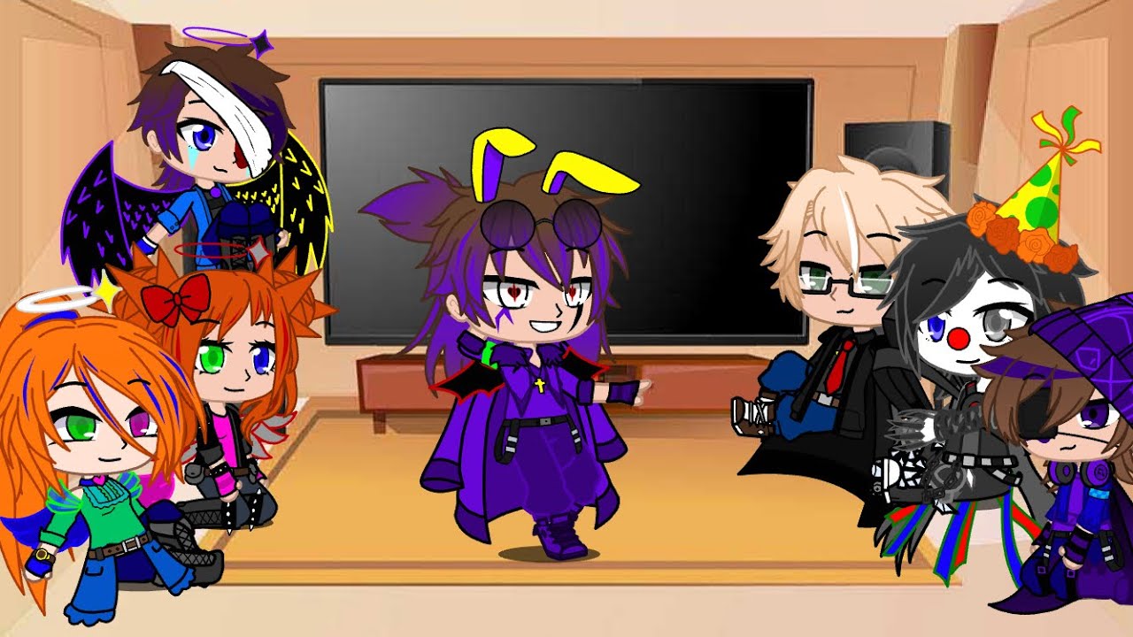 The Afton Family reacts to William’s Aus feat. Ennard & Henry Emily