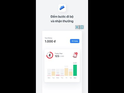 Kiếm tiền Toss đi bộ hàng ngày kiếm tiền