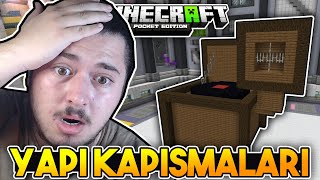 YUSUF YÜZÜNDEN KAYBETTİK!! | Minecraft PE Yapı Kapışmaları [Just Build]