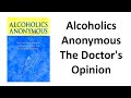 Alcoholics anonymous the doctors opinion