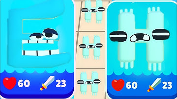 Merge Alphabet Fusion Battle Vs Merge Alphabet Lore Run ⭐ Number Lore ⭐ Alphabet Lore ⭐ Abcdefuwxyz