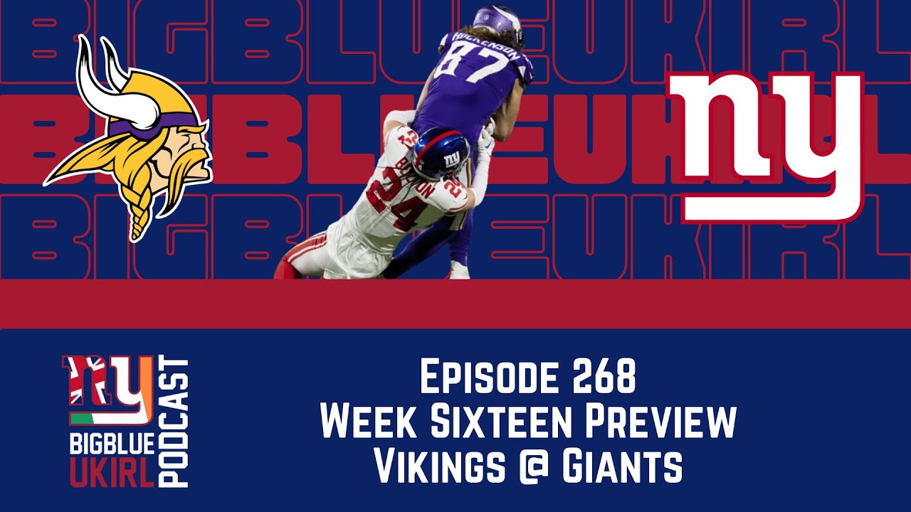New York Giants vs Vikings - Week 16 Preview