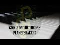God Is On The Throne (Official Live) - Planetshakers | #DGospelMuso Piano Instrumental with Lyrics