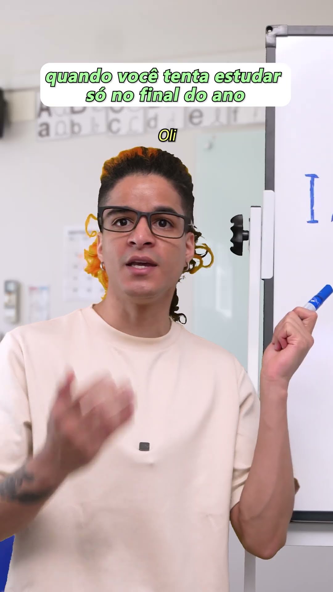 QUANDO VOCÊ TENTA ESTUDAR SÓ NO FINAL DO ANO