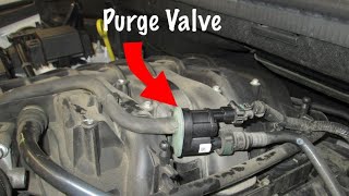 2010-2017 Chevy Traverse,GMC acadia purge valve replacement /P0496