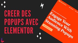 Elementor fenêtres popup, le tutoriel complet