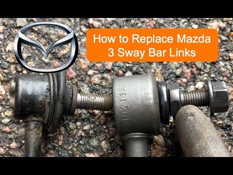 [HD 1080p] How To Replace 04-13 Mazda 3 Front Sway Bar Links