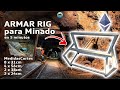 Como Armar Rig de Mineria | 🔥6 GPU🔥 Estructura de Aluminio🔨