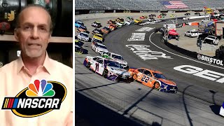 NASCAR Cup Series racing at Bristol without fans created strange sight | Motorsports on NBC