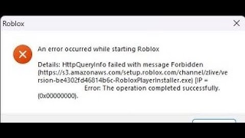 How to fix (0x00000000 Roblox Error.